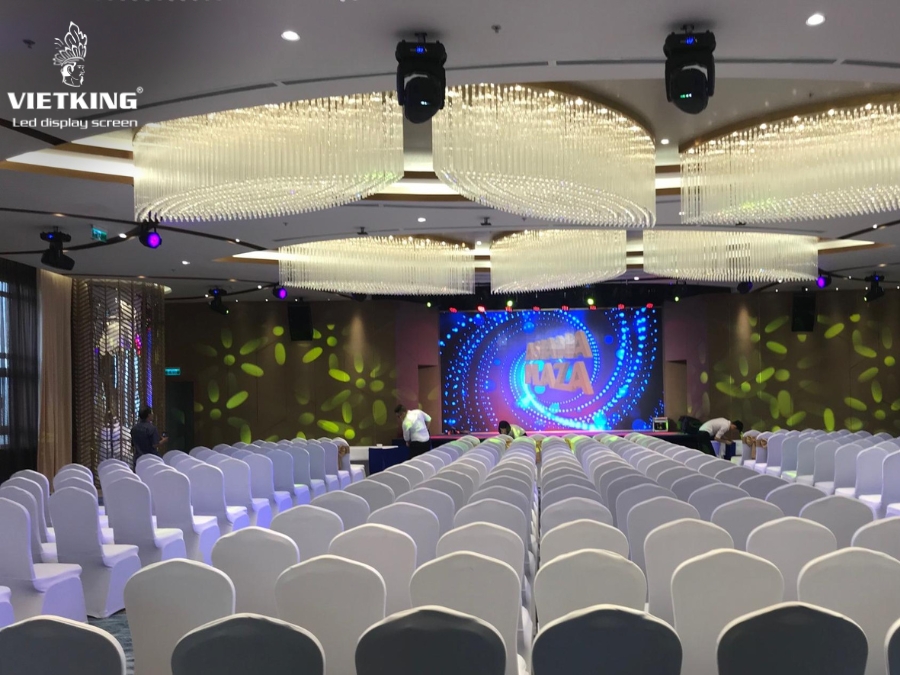 Màn hình LED VIETKING cho hội nghị tại Trung tâm hội nghị tiệc cưới Asiana Plaza
