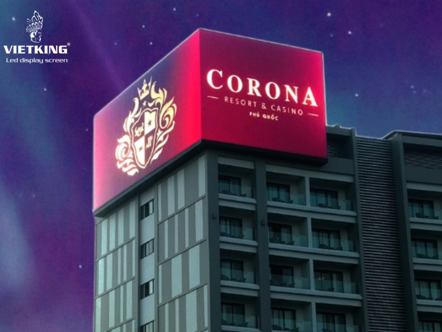 Dự án màn hình led 3d Resort CORONA Phú Quốc